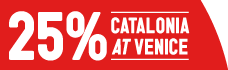 25% Catalonia at Venice 25% Catalonia at Venice