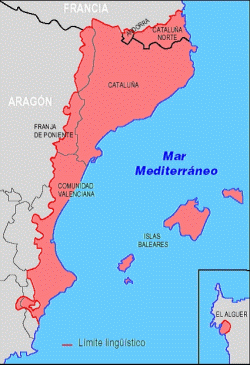 mapa de la llengua catalana