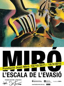 Exposició Joan Miró: l'escala de l'evasió, a la Fundació Joan Miró de Barcelona