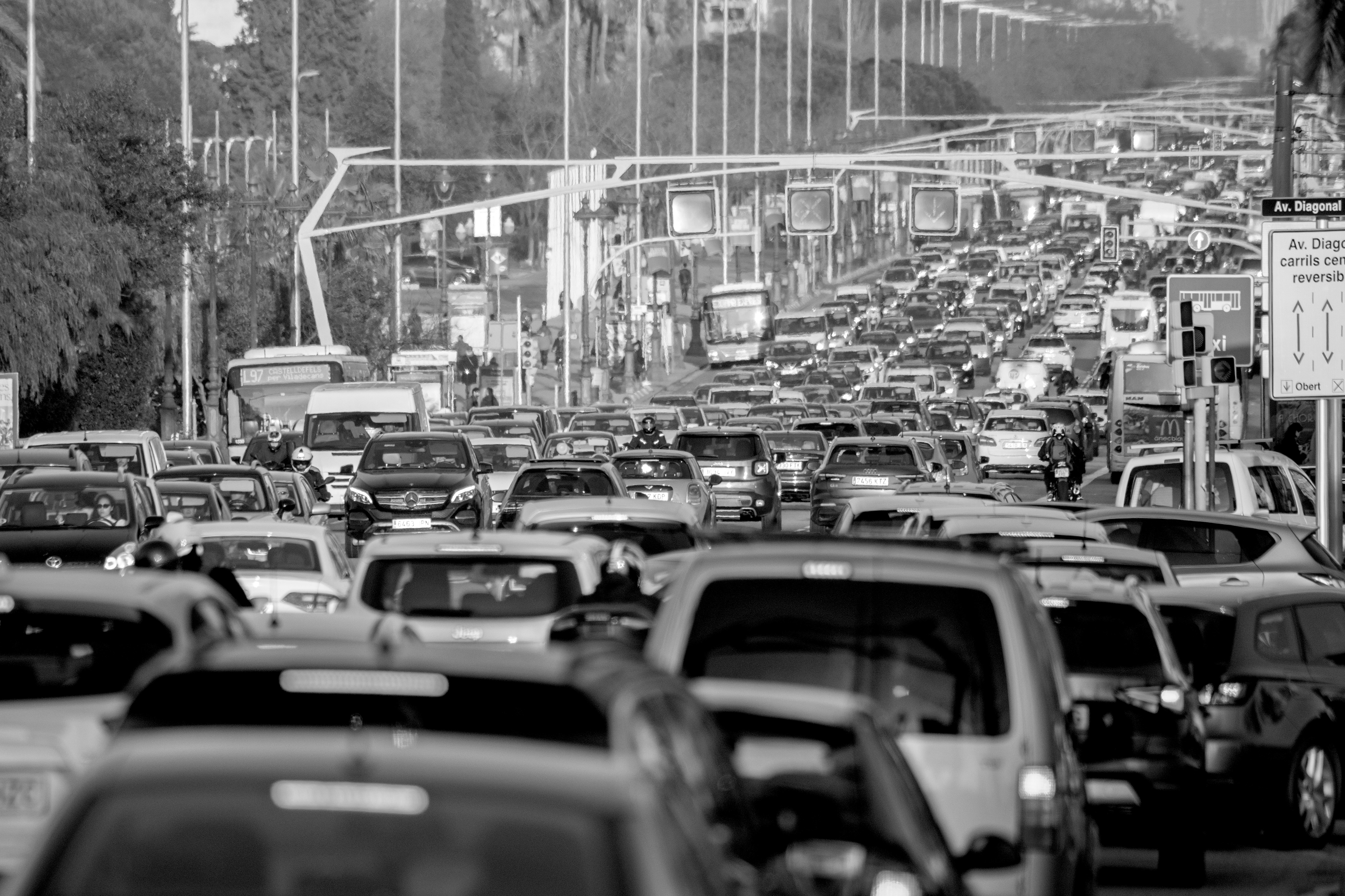 Traffic Barcelona, 2020. ©Gunnar Knechtel 